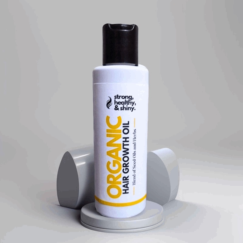 Organic Hair Growth Oil - 135ml - Natural Cold Pressed